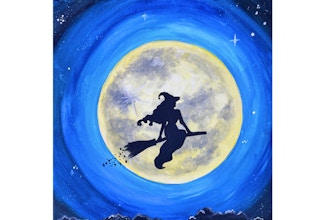 Moonlit Witch – Paint and Sip